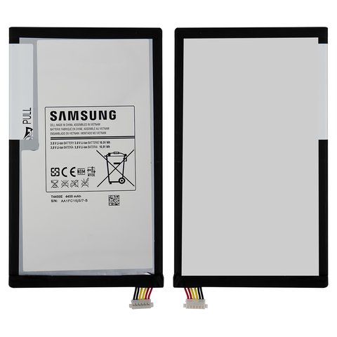 Акумулятор T4450E для Samsung T310 Galaxy Tab 3 8.0, Li ion, 3,8 В, 4450 мАг, Original PRC 