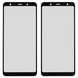 Скло корпуса для Samsung A750 Galaxy A7 (2018), чорне
