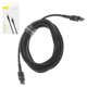 USB кабель Baseus Cafule, 2xUSB тип-C, 200 см, 3 A, чорний, #CATKLF-HG1