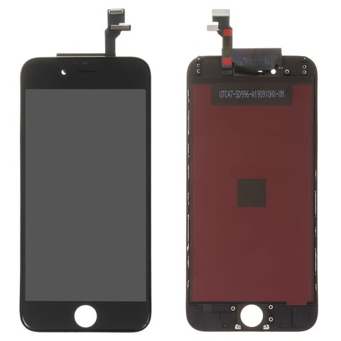 Дисплей для iPhone 6, черный, с рамкой, Copy, Tianma+