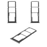Тримач SIM-карти для Xiaomi Redmi 8, чорний, M1908C3IC, MZB8255IN, M1908C3IG, M1908C3IH
