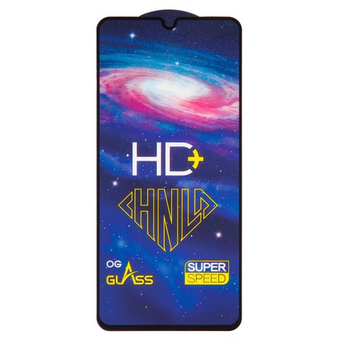 Защитное стекло All Spares для Samsung A336 Galaxy A33 5G, 0,33 мм 9H, совместимо с чехлом, Full Glue, черный, cлой клея нанесен по всей поверхности, HD+