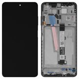 Дисплей для Xiaomi Poco X3 NFC, Poco X3 Pro, черный, с рамкой, Сopy