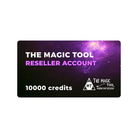 Акаунт реселера The Magic Tool 10000 кредитів 