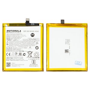 Аккумулятор KG40 для Motorola Moto E7 XT2095, Moto G8 Play XT2015, Moto G8 XT2045 1, One Macro, XT2045 3 Moto G Fast, Li Polymer, 3,8 В, 4000 мАч, Original PRC 