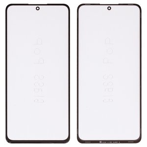 Скло корпуса G+OCA PRO для Xiaomi Redmi Note 11 Pro 5G, з ОСА плівкою, чорне