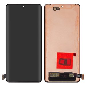 Дисплей для OnePlus 12, черный, без рамки, Оригинал переклеено стекло 