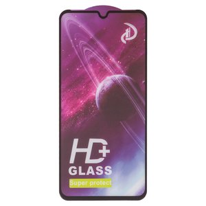 Защитное стекло All Spares для Xiaomi Mi 9, Mi 9 Lite, Mi CC9, совместимо с чехлом, Full Glue, черный, cлой клея нанесен по всей поверхности, M1904F3BG,M1902F1G