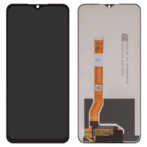 Дисплей для Realme C35, черный, без рамки, Box , RMX3511, 1540432190