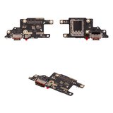 Шлейф для Xiaomi Poco X6 Pro 5G, коннектора зарядки, с микрофоном, c SIM-коннектором, High Copy, плата зарядки