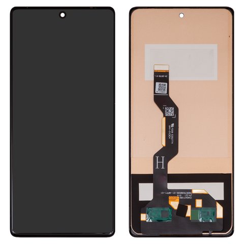 Дисплей для Motorola Edge 50 Fusion, Moto G85, черный, без рамки, Сopy, TFT , XT2427 3, XT2429