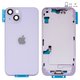 Корпус для iPhone 14, фіолетовий, з тримачем SIM-карти, з боковими кнопками, Original (PRC), EU version