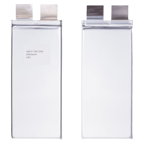 Аккумулятор CGB10674172N, Li ion, 3,6 B, 29000 мАч, полутвердый, high energy Density, 5C 10C