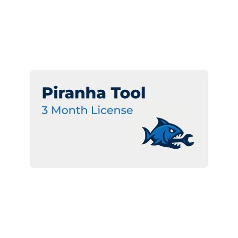 Ліцензія Piranha Tool на 3 місяці