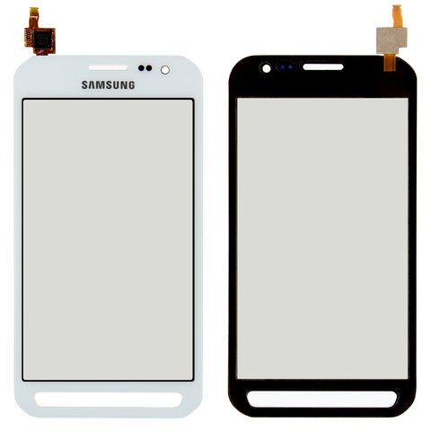 Touchscreen compatible with Samsung G388 Galaxy Xcover 3, G388F Galaxy Xcover 3, G389F Galaxy Xcover 3, white 
