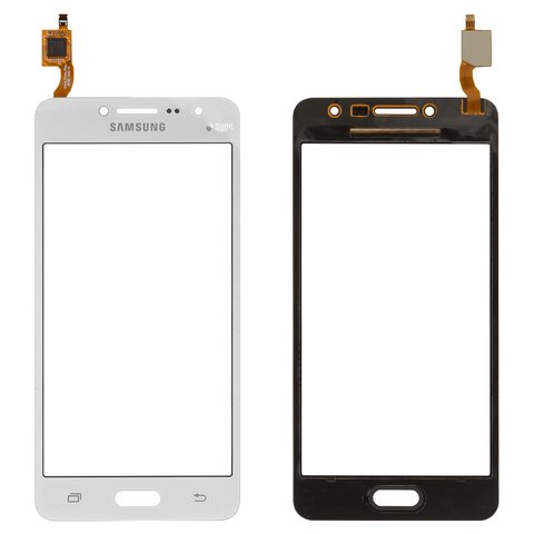 Touchscreen compatible with Samsung G532 Galaxy J2 Prime, white 