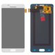 LCD compatible with Samsung A510 Galaxy A5 (2016), (white, without frame, High Copy, (OLED))