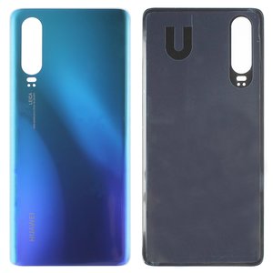 Panel trasero de carcasa puede usarse con Huawei P30, azul, aurora