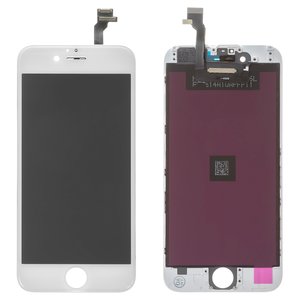 Дисплей для iPhone 6, белый, с рамкой, AAA, NCC ESR ColorX