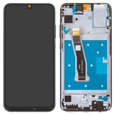 LCD compatible with Huawei Honor 10 Lite, Honor 10i, Honor 20 Lite, Honor 20i, black, with frame, High Copy, HRY LX1 HRY LX1T HRY AL00T HRY TL00T HRY AL00TA 