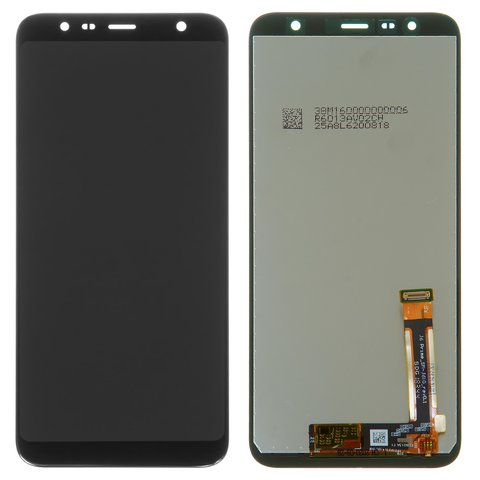 LCD compatible with Samsung J415 Galaxy J4+, J610 Galaxy J6+, black, without frame, original change glass 