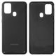 Housing Back Cover compatible with Samsung M315 Galaxy M31, M315F/DS Galaxy M31, (black)