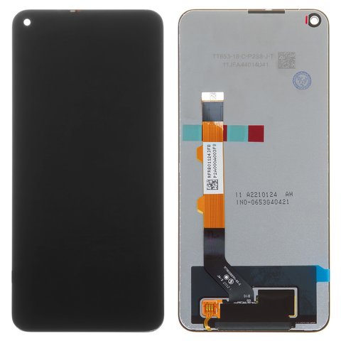 LCD compatible with Xiaomi Redmi Note 9 5G, Redmi Note 9T, black, without frame, Original PRC  