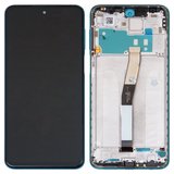 Pantalla LCD puede usarse con Xiaomi Redmi Note 9 Pro, Redmi Note 9S, verde, con marco, original (vidrio reemplazado), M2003J6B2G, M2003J6A1G