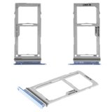 Sujetador de tarjeta SIM puede usarse con Samsung G973 Galaxy S10, G975 Galaxy S10 Plus, azul, con soporte para MMC, dual SIM