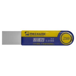 Инструмент для поднятия дисплея тачскрина Mechanic X22, лопатка металлическая