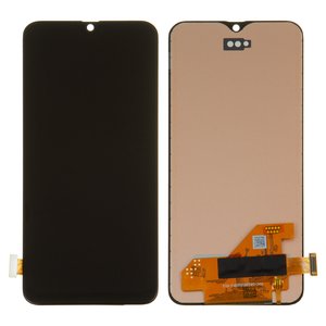 Pantalla LCD puede usarse con Samsung A405 Galaxy A40, negro, sin marco, Copy, TFT 