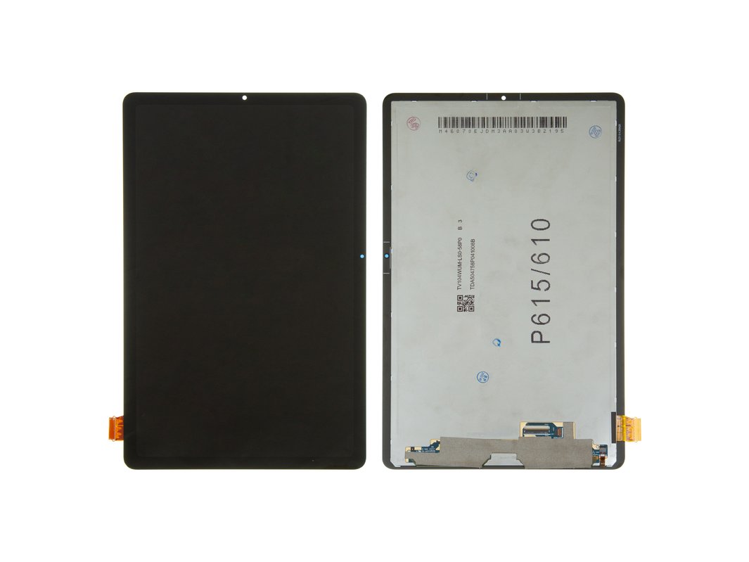 LCD compatible with Samsung P615 Galaxy Tab S6 Lite 10.4 LTE, P610 Galaxy  Tab S6 Lite 10.4 Wi-Fi, (black, without frame, original (change glass) ) -  All Spares