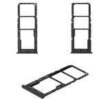 SIM Card Holder compatible with Samsung A136 Galaxy A13 5G, (black)