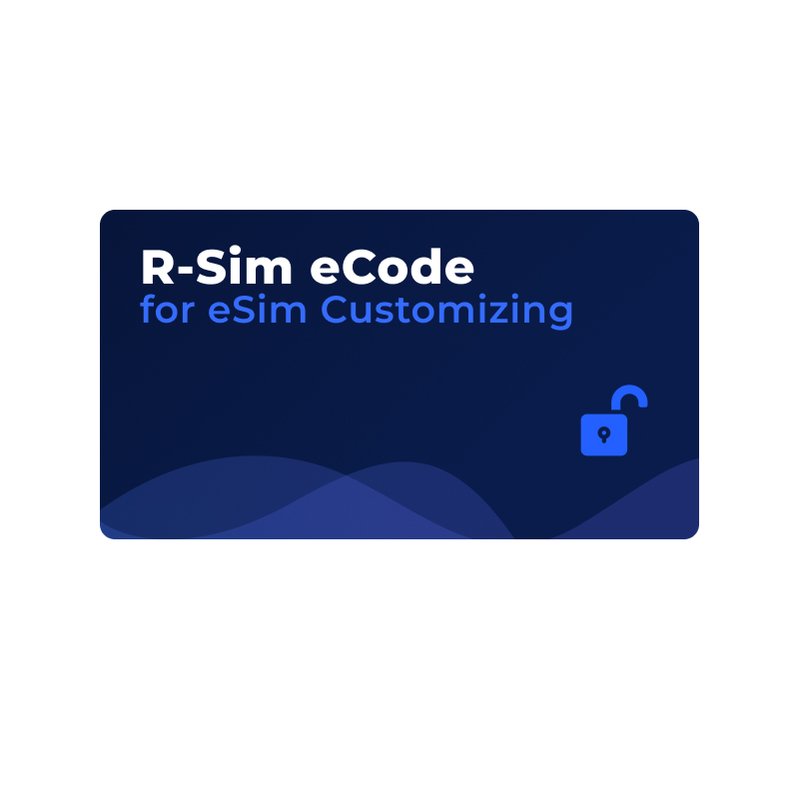 R-Sim eCode for eSim Customizing - All Spares