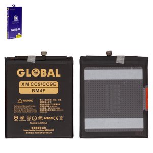 Battery Mechanic BM4F compatible with Xiaomi Mi 9 Lite, Mi A3, Mi CC9, Li Polymer, 3.82 V, 3940 mAh 