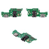 Flat Cable compatible with Tecno Camon 16, Camon 16 Pro, Camon 16 SE, (headphone connector, charge connector, with microphone, with components, Copy, charging board)