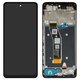 LCD compatible with Motorola Moto G24, Moto G24 Power, (black, with frame, Original (PRC), XT2423-1, XT2421-2, XT2421-3)