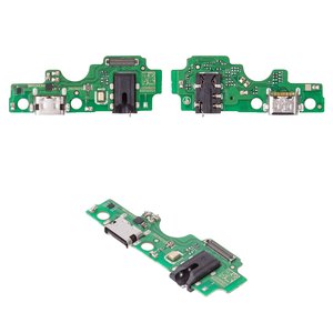 Шлейф для ZTE Blade A36, Blade A56, коннектора зарядки, с компонентами, High Copy, плата зарядки
