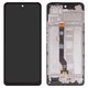 Pantalla LCD puede usarse con Infinix Hot 40 (X6836), negro, con marco, High Copy, TXD1680EBQPX-26