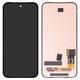 LCD compatible with Google Pixel 9a, (black, without frame, Original (PRC), GXQ96, GTF7P, G3Y12)