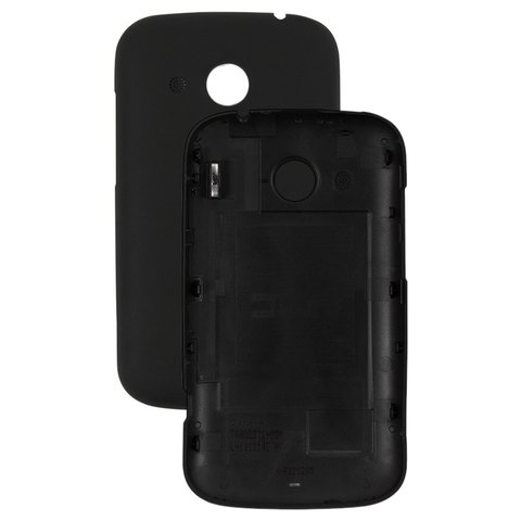 Housing Back Cover compatible with HTC A320 Desire C, black 