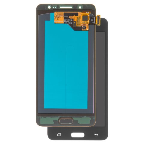 LCD compatible with Samsung J510 Galaxy J5 2016 , black, without frame, High Copy, with wide edge, OLED  