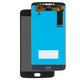 LCD compatible with Motorola XT1771 Moto E4 Plus, (black, without frame, Copy)