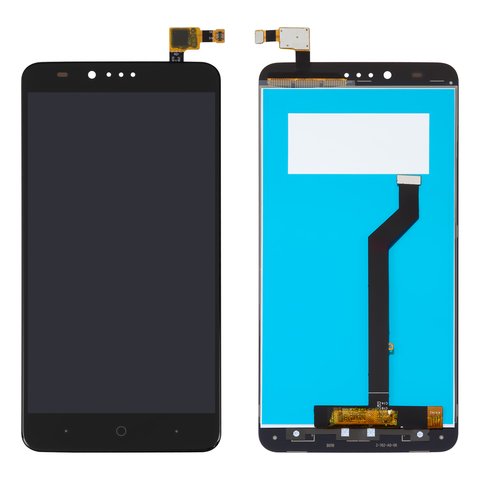 LCD compatible with ZTE ZMAX Pro Z981, black 