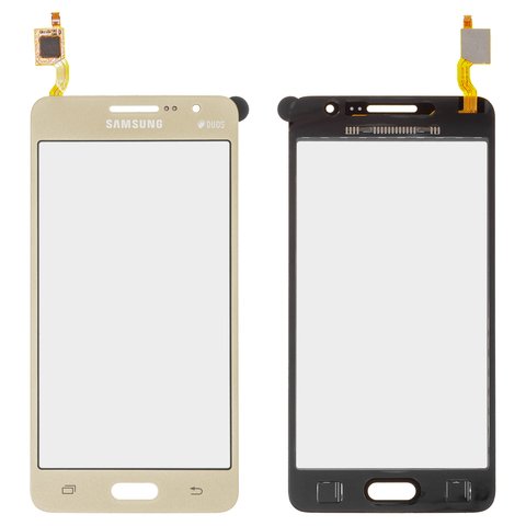 Touchscreen compatible with Samsung G531H DS Grand Prime VE, Copy, golden  #BT541C