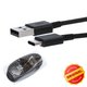 USB Cable Samsung, (USB type-A, USB type C, 80 cm, black, Original) #GH39-02002A