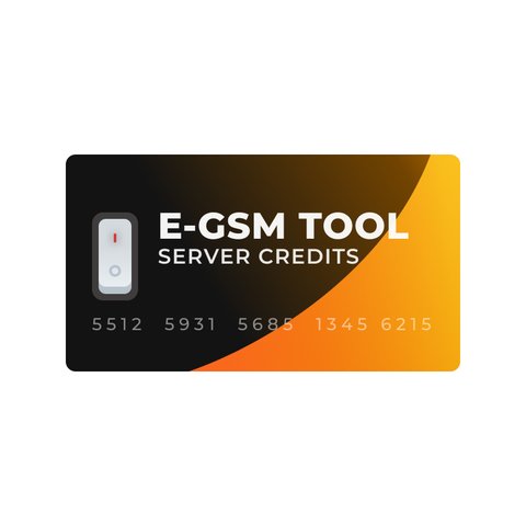 E GSM Tool Server Credits