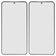 Housing Glass compatible with Samsung S901 Galaxy S22 5G, (black)
