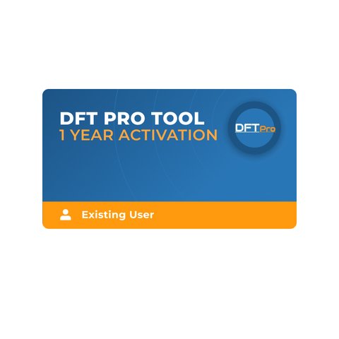 DFT Pro Tool 1 Year Activation Existing User 