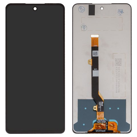 LCD compatible with Tecno Pova 5 LH7n , black, without frame, High Copy 